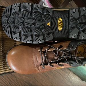 Keen Brown and Black Boots for Rugged Adventures